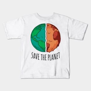 Save the planet Kids T-Shirt